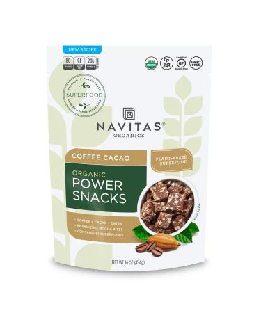 Navitas Organics Organic Power Snacks Coffee Cacao 16 oz (454 g)