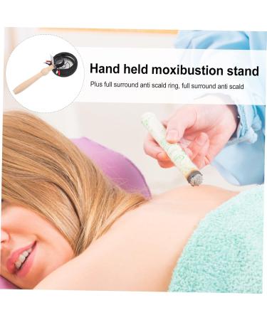 Healeved Moxibuscand Fastening Frame - Moxa Moxibustion Device for Spa Massage - Black 22.5x10cm - Buy Online on GoSupps.com