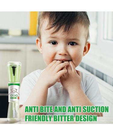 Thumb Sucking Stop Nail Polish 10ml Kid's Anti-Biting Nail Polish Liquid | Friendly Bitter Design Nail Biting Stop Tool for Children Teenagers of All Ages Toddler Adults - Buy Online on GoSupps.com