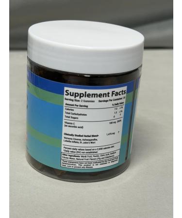 Best Quit Smoking products | Quit Vaping with 3 in 1 clinically studied Vernonia Cinerea St. John's Wort Ashwagandha | May help cut smoking | All-Natural | Sugar Free Gummies 60 counts (Berries) - Buy Online on GoSupps.com
