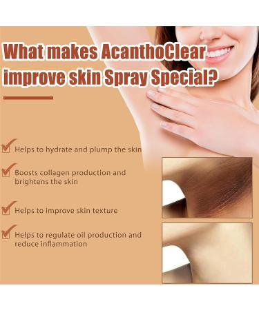 OAKITA Acanthoclear Therapy Spray - Dark Spot Corrector for Black Skin (2PCS) - Buy Online on GoSupps.com