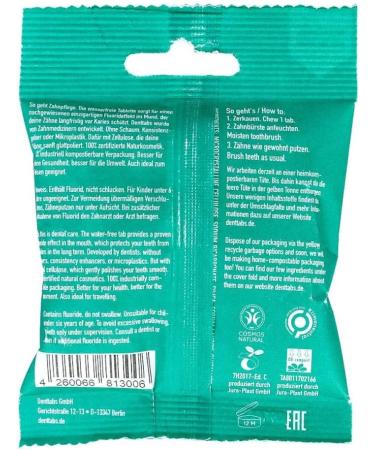 Denttabs Tooth Plastering Pills - 125 Pcs | Efficient Dental Care for a Bright Smile | International Shipping - Buy Online on GoSupps.com