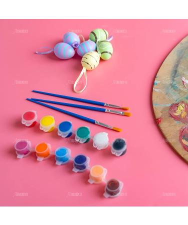 AUEAR Mini Empty Paint Pot Pod Strips with Lids - 10 Strips, 60 Pots - Arts Crafts Storage Containers - 3ml / 0.1oz - Ideal for Schools and Painterly Paint Eye Primer - Buy Online on GoSupps.com