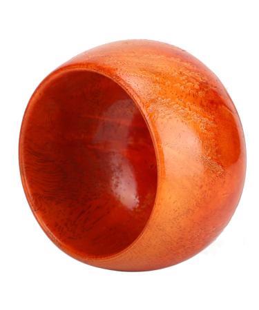 Wood-razor shell wooden shafing bowl wooden shaver cup razor cream bowl shaving cup versatile portable handmade shaving cup bowl for