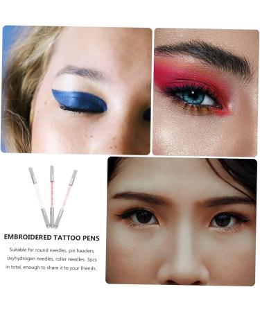 Ipetboom 18 Pcs Fruit Embroidery Pen Eyebrow Pen Eyebrow Embroidery Hand Tools Crystal Eyebrow Pen - Buy Online on GoSupps.com