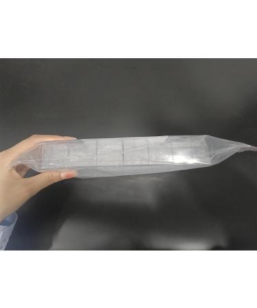 Kalolary 500PCs Extra Long Transparent C Curve Nail Tips XXL Coffin Shape French Fake Nails for Nail Art & Manicure - Buy Online on GoSupps.com