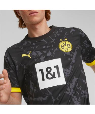 PUMA Unisex Away Jersey Replica T-Shirt XL Black | International Shipping Available - Buy Online on GoSupps.com