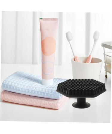 Angoily Silicone Face Brush Silicone Face Exfoliator Skin Care Tools Facial Cleansing Pad Shower Scrubber for Body Facial Scrubber Face Scrub Brush Silica Gel Bath Brush Soft Fur - Buy Online on GoSupps.com