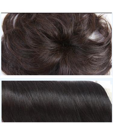 Wavy Clip-in Wiglet Hair Topper for Women with Thinning Hair - Real Dark Brown Hair Extensions - Buy Online on GoSupps.com