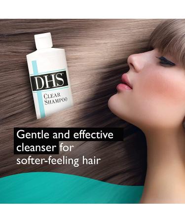 DHS Clear Shampoo 16 oz - Pack of 2 | Gentle & Effective Formula for Sensitive Scalps - Buy Online on GoSupps.com