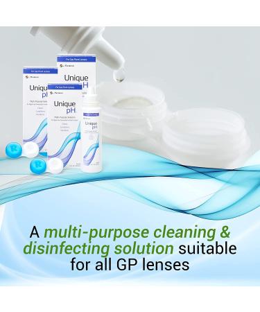 Menicon Unique pH Multi-Purpose Solution 4 Fl Oz (Pack of 3) with RGP Lens Case - Buy Now - Buy Online on GoSupps.com