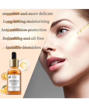 Face Serum for Women - Vitamin C Serum for Face - Dark Spot Correcting Glow Serum - Hydrating Serum with Hyaluronic Acid & Vitamin E - Anti Aging and Skin Brightening Serum Face 30ml - Buy Online on GoSupps.com
