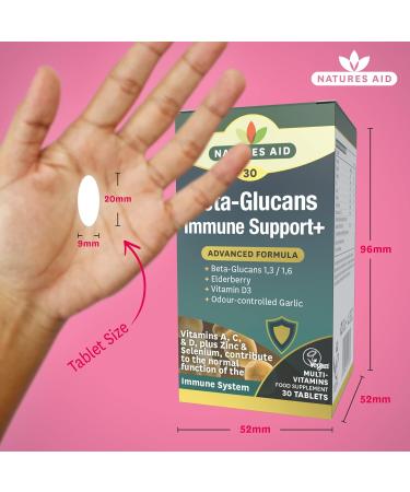Natures Aid Immune Support Tablets - 30 Count - Buy Online on GoSupps.com