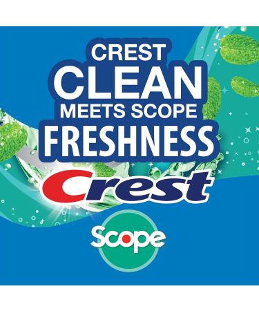 Crest Scope | One 3-Pack of Mint Breath Mist Sprays (3 Total Sprays) - 0.24 Ounce (7mL) Each 0.72 Ounces Total 3 Pack - Buy Online on GoSupps.com