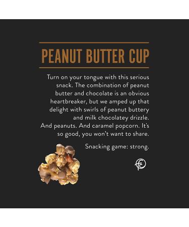 Funky Chunky Gourmet Popcorn Gift Set - Sea Salt Caramel & Peanut Butter Cup Flavors - 19oz Canisters (Pack of 2) - Buy Online on GoSupps.com