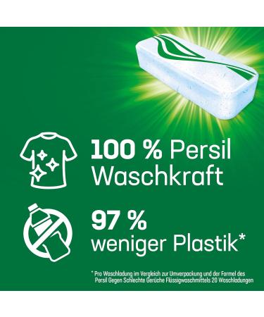 Persil Power Bars Universal Detergent - 60 Wash Loads Pre-Dosed Sustainable Packaging for Hygienic Laundry (60 Pieces) - Buy Online on GoSupps.com