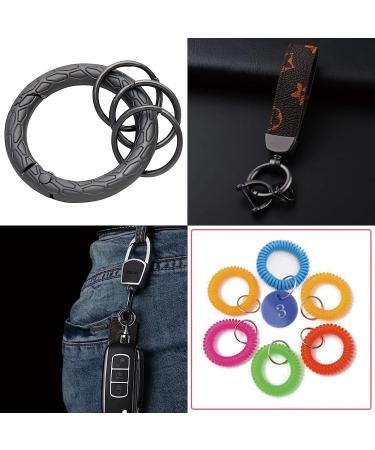200pcs 8mm Double Loop Split Jump Rings for DIY Crafts - Silver Key Ring Connectors - Buy Online on GoSupps.com