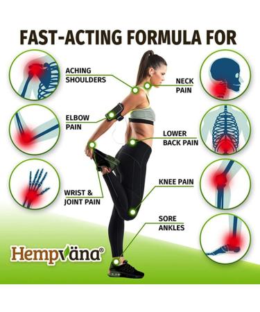 Hempvana Ultra Strength Lidocaine Cream for Sore Muscles, Arthritis, and Achy Knees - Targets Nerves, Enriched with Hemp Seed Oil, 4oz Jar - Buy Online on GoSupps.com