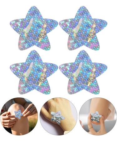 Buy Healvian 50Pcs Glitter Star Shaped Self-Adhesive Bandages - Fun Breathable Emergency Care for Kids & Couples - International Shipping Available - Buy Online on GoSupps.com