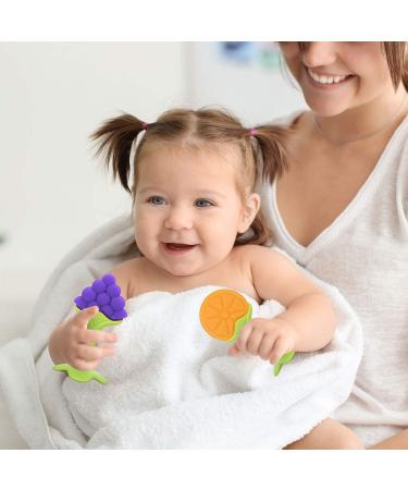 Fishing Bliss Baby Bite Ring - Soft BPA-Free Silicone Teething Toys for Toddlers (4 Pack) - Natural Organic Unisex Safe for Babies - Buy Online on GoSupps.com