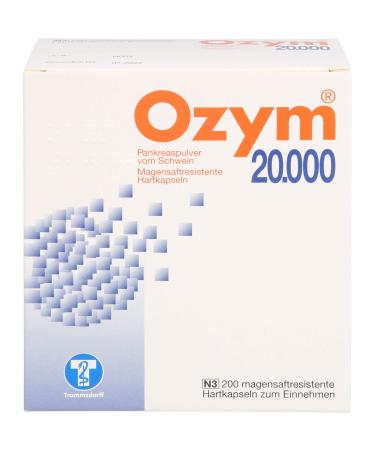 Ozym 20.000 Hartkapseln Magensaftr.