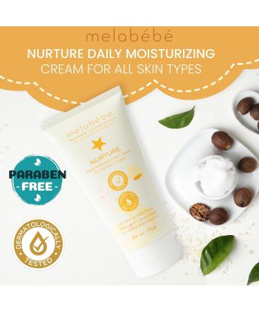 Nurture Daily Moisturizing Cream Baby Eczema Cream & Sensitive Skin Lotion | Natural Moisturizer with Shea Aloe Vera & Jojoba Oils 6oz - Buy Online on GoSupps.com