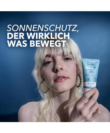 Eco Elio LSF 30 Sustainable Sunscreen 75ml | Octocrylene-Free & Microplastic-Free | Best Face Sunscreen for All Skin Types - Buy Online on GoSupps.com