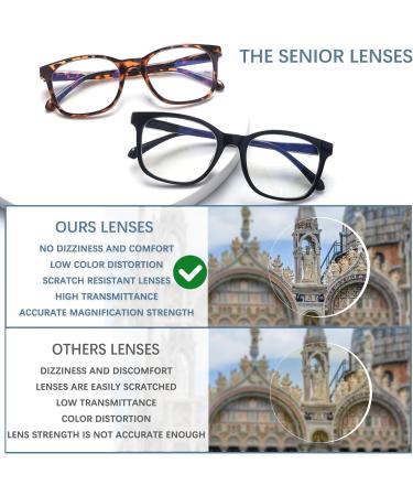 VIDEBLA 6 Pack Blue Light Blocking Reading Glasses for Men & Women | Anti-UV Eyeglasses with Leather Case | Computer Readers 1.25x - Buy Online on GoSupps.com