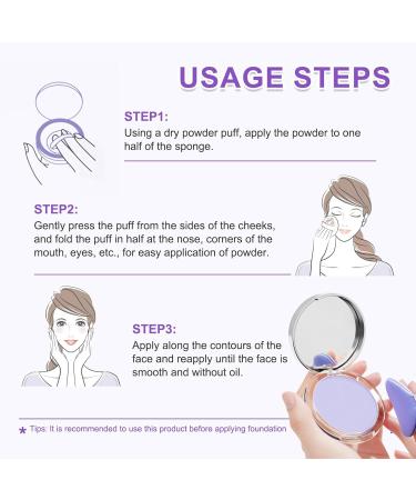 Buy Lavender Matte Powder - Oil Control for Silky Long-Lasting Makeup | Blurring Finish & Soft Texture - Buy Online on GoSupps.com