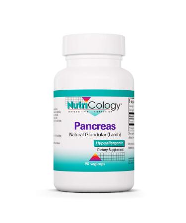 Nutricology Pancreas Natural Glandular (Lamb) 90 Vegicaps