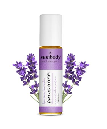 Perfume Oil for Women Puresense Luscious Lavender - (10ml) Aromatic Roll On Perfumes for Women Therapeutic Grade Oil Blend Organic Body Oil Fragrances Travel Size Women Perfume Made in USA