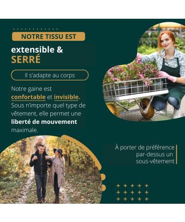 Easy8 - (White L Men's Wool Lumbar Belt Men's Abdominal Belt Women's Lumbar Belt Women's Abdominal Belt Flat Stomach Sle - Buy Online on GoSupps.com