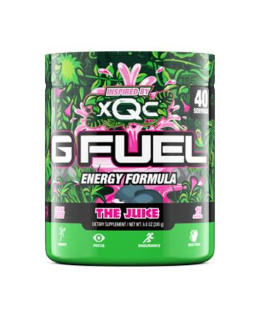 G Fuel The Juice Flavor (40 Servings) Elite Energy and Endurance Powder 9.8 oz Inspired by xQc