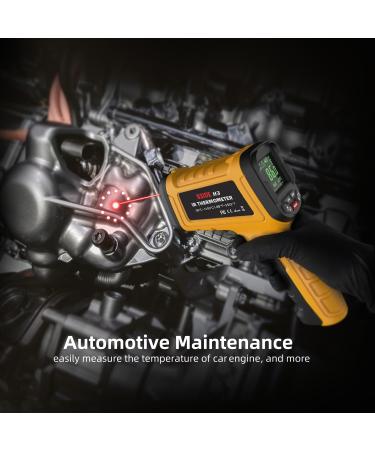 DHH Infrared Thermometer Laser Gun - High Temp Range -50 to 1400 - Accurate Contactless IR Temperature Measurement - Buy Online on GoSupps.com