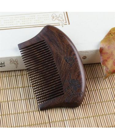 Comb Small Comb Portable Compact Teeth Sandalwood Comb wooden comb (Color : One Size) - Buy Online on GoSupps.com