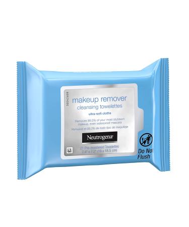 Neutrogena Makeup Remover Cleansing Towelettes - Gentle Face Wipes for Daily Use - 63 Count (Pack of 3) - Buy Online on GoSupps.com