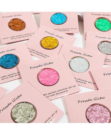 Glitter Eyeshadow Palette for Women - 6 Sequin Infused Shades for Sparkling Makeup Looks - Buy Online on GoSupps.com