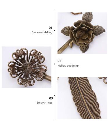 Shop Minkissy 24-Piece Vintage Bobby Pins Set - Retro Leaf & Butterfly Hair Accessories for Women & Girls - Worldwide Shipping - Buy Online on GoSupps.com