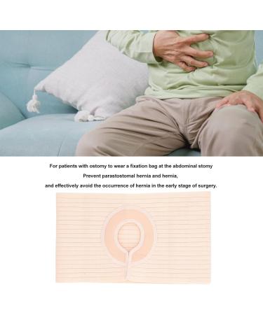 Elastic Soft Ostomy Hernia Support Belt for Men & Women | Skin-Friendly Customizable Abdominal Stoma Brace (L) - Ideal for Ostomy Patients - Buy Online on GoSupps.com