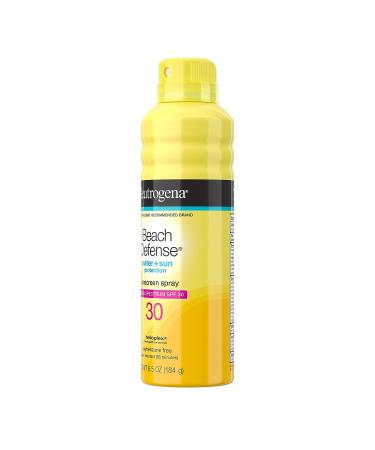 Neutrogena Beach Defense SPF 30 Water-Resistant Sunscreen Spray 6.5 oz - PABA-Free, Oxybenzone-Free, Fast-Drying Formula for Superior Sun Protection - Buy Online on GoSupps.com