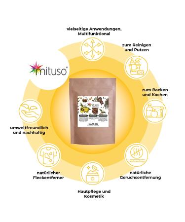 Premium Ecological Soda Powder 800g - High-Purity Baking Powder E500II for International Shipping | Mituso - Buy Online on GoSupps.com