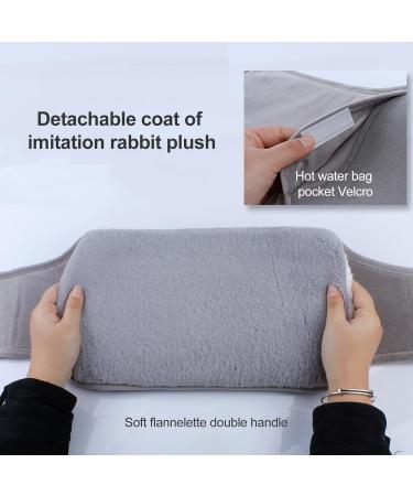 Pl sch Waist Warmer Belt & Hot Water Bottle - Cozy 1000 ml Warmth for Belly Hands Neck & Feet (Brown) | International Shipping - Buy Online on GoSupps.com