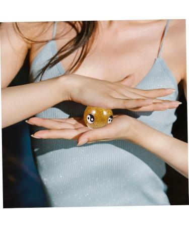 Ultechnovo 8 STK Metal Massage Balls - Reflex Zone Therapy Tools for Stress Relief & Relaxation - Buy Online on GoSupps.com