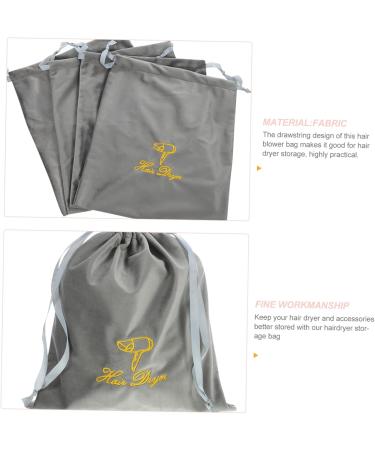 LALADEFIEE Hair Dryer Attachments Storage Hair Dryer Bag Travel Bag for Blow Dryer and Hair Tools - Buy Online on GoSupps.com