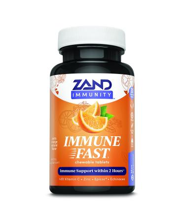 Zand Immune Fast Zesty Orange 30 Chewable Tablets
