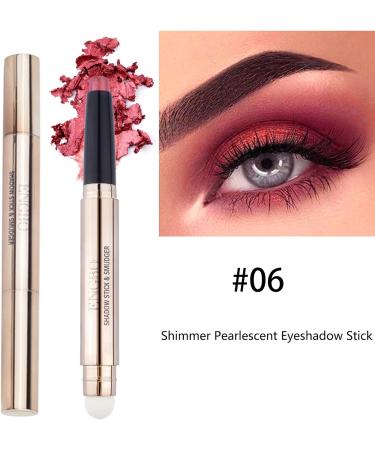 Glitter Eyeshadow Stick - High-Pigmented Metallic Eye Shadow for Sensitive Eyes (#06) - Buy Online on GoSupps.com