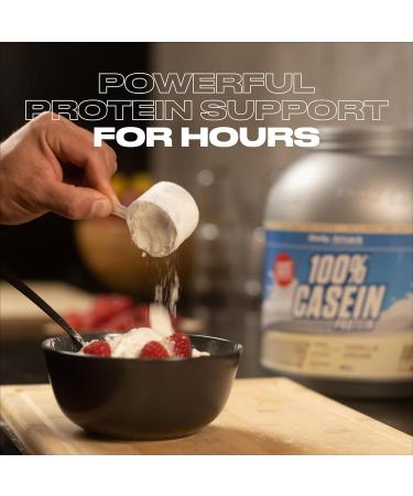Body Attack 100% Casein Protein Vanilla Cream - 1.8 kg | High-Quality Muscle Building Supplement - Ideal for Long-Term Protein Care - Buy Online on GoSupps.com