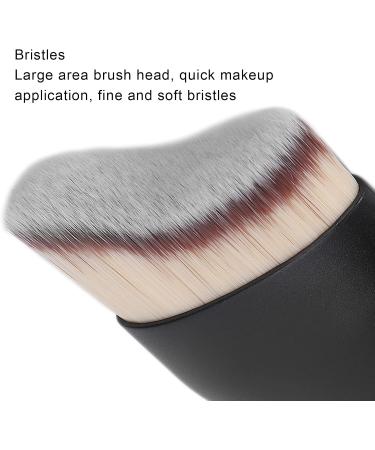 Foundation Makeup Brush Curving Wine Glass Shape Face Blush Base Multifunctional Makeup Brush for Blending Liquid Cream or Flawless Powder Foundation(grey) - Buy Online on GoSupps.com