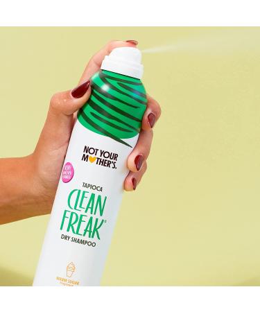 Not Your Mother's Clean Freak Tapioca Dry Shampoo 3-Pack - 7 oz - Instantly Absorbs Oil - Refreshing Formula - Packaging May Vary - Buy Online on GoSupps.com