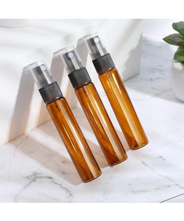 10Pcs Mini Amber Glass Spray Bottles 10ml | Fine Mist Perfume & Essential Oil Sprayers for Travel & Cleaning | International Shipping Available - Buy Online on GoSupps.com